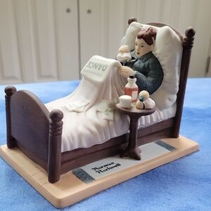 Norman Rockwell "The Cold" Figurine - DANBURY MINT